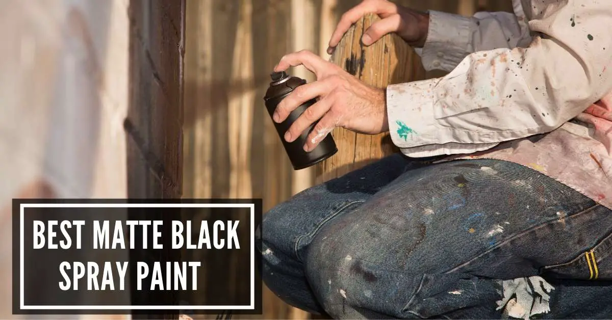 Krylon Decor Selects Matte Black Spray Paint and Primer In One